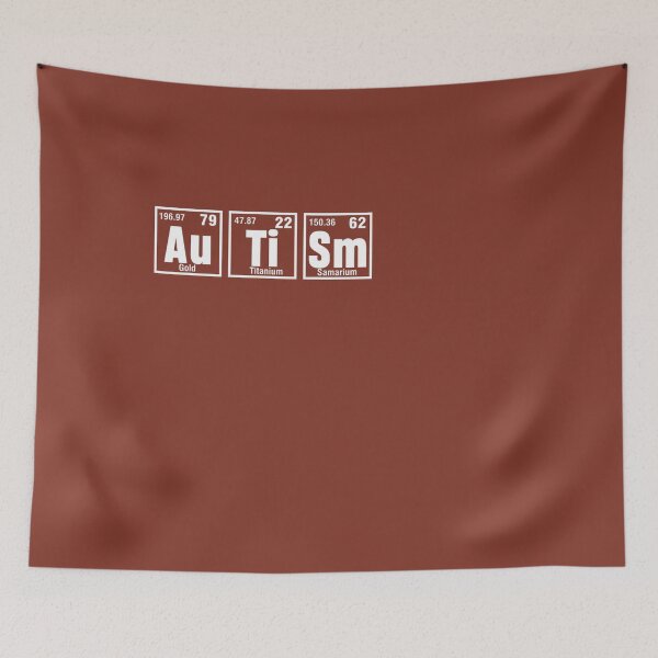 Item preview, Autism Awareness Funny Chemistry Element Graphic 		 designed and sold by zatlacadring.