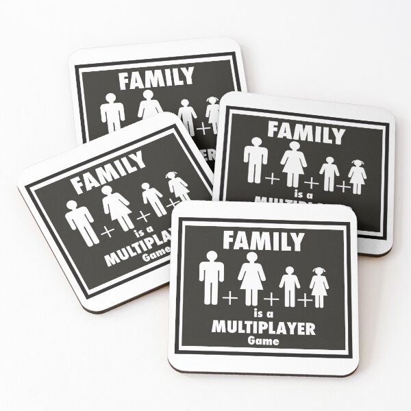 Item preview, FAMILY DAY - COOL GAMER DESIGN WITH FAMILY PRINT IN BLACK designed and sold by Ascendence.