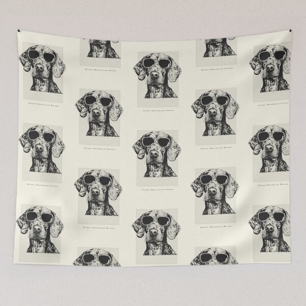 Item preview, German Shorthaired Pointer Digital Sketch Drawing Illustration designed and sold by rafaeltto.