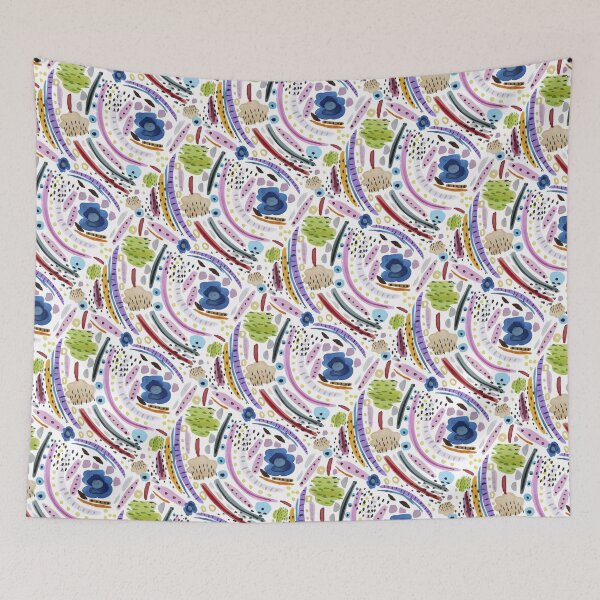 Item preview, Watercolour Purple & Blue  designed and sold by LuluStudioP.