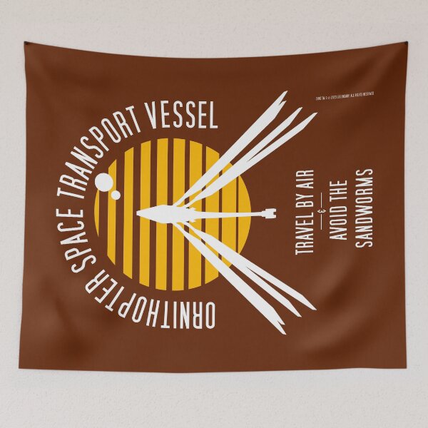 Item preview, Dune: Ornithopter Space Transport Vessel. Travel by Air and Avoid the Sandworms designed and sold by BGALAXY.