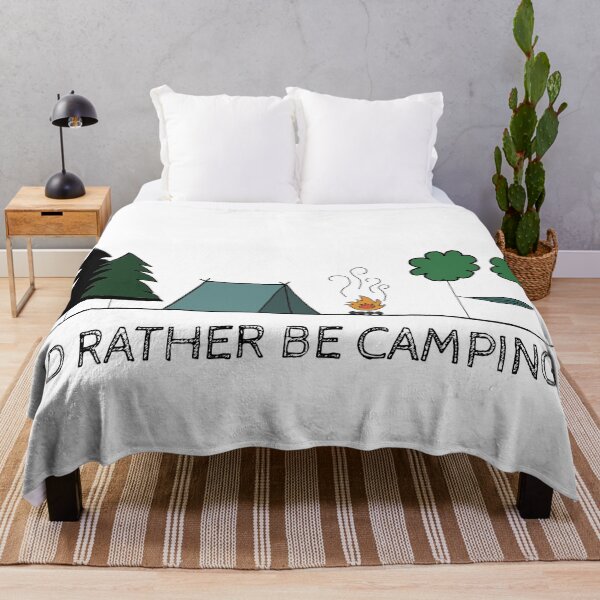 Item preview, I'd Rather be Camping designed and sold by Laura Lise Wong.