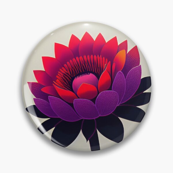 Item preview, Minimalist Flower Illustration - Magenta and Purple designed and sold by Dani Rene.