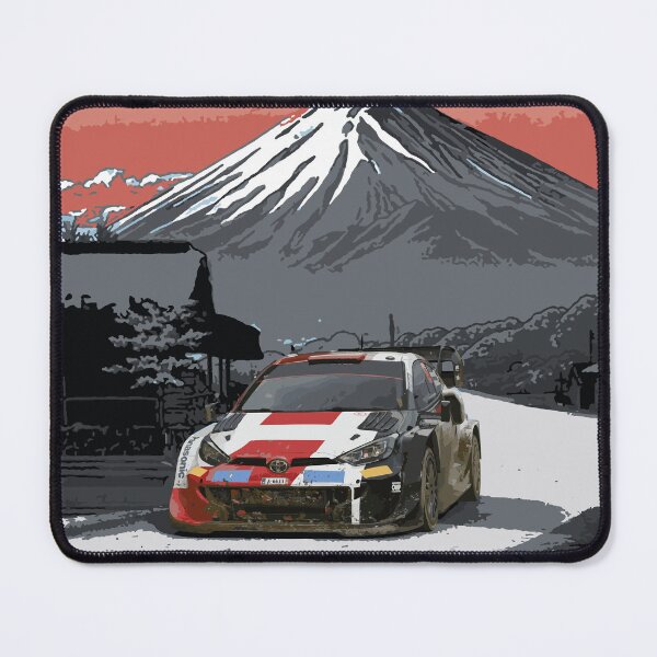 Item preview, wrc JDM GR yaris hot hatch turbo Kalle Rovanperä rally art illustration car designed and sold by cowtownCOWBOY.
