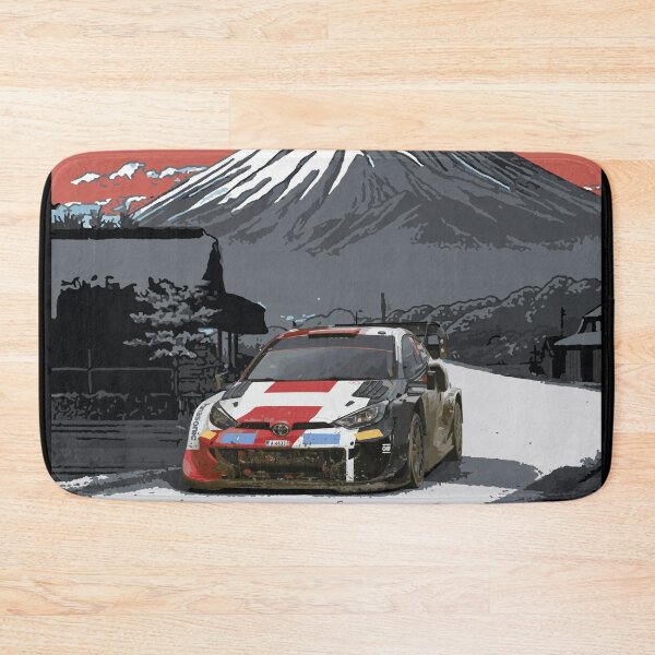 Item preview, wrc JDM GR yaris hot hatch turbo Kalle Rovanperä rally art illustration car designed and sold by cowtownCOWBOY.