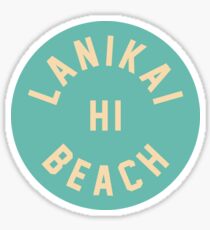 Lanikai Beach - Oahu - Hawaii Sticker