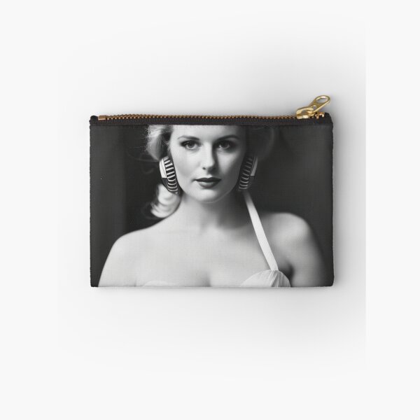 Item preview, 1950s Headphones - Classic B&W Portraits designed and sold by ROBIN MACGREGOR.