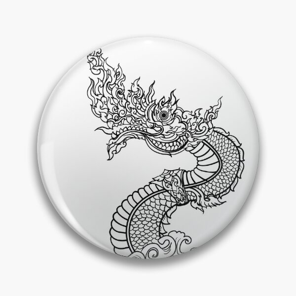 Item preview, Thailand king snake or Naga of buddhism designed and sold by NB-Artist.