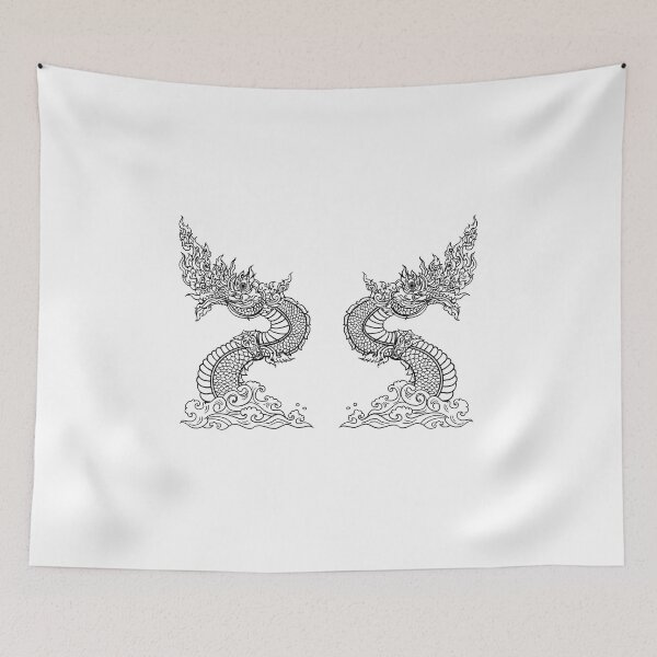 Item preview, Thailand king snake or Naga of buddhism designed and sold by NB-Artist.
