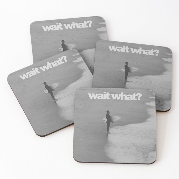 Aperçu de l'œuvre Attendre... (attendre quoi ?) créée et vendue par thewaitwhatshop.