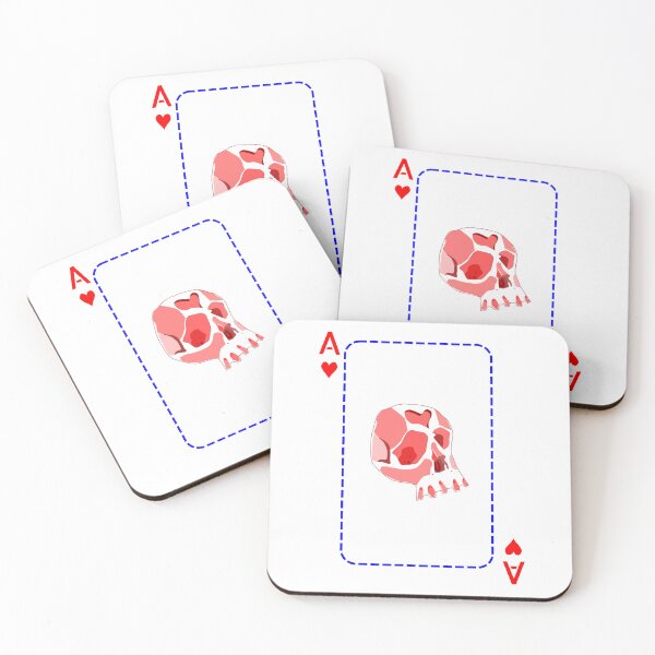 Item preview, Ace of hearts designed and sold by m-yoga-store.