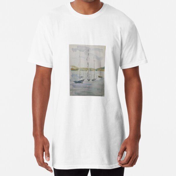 Yachts in Hoarbour Long T-Shirt