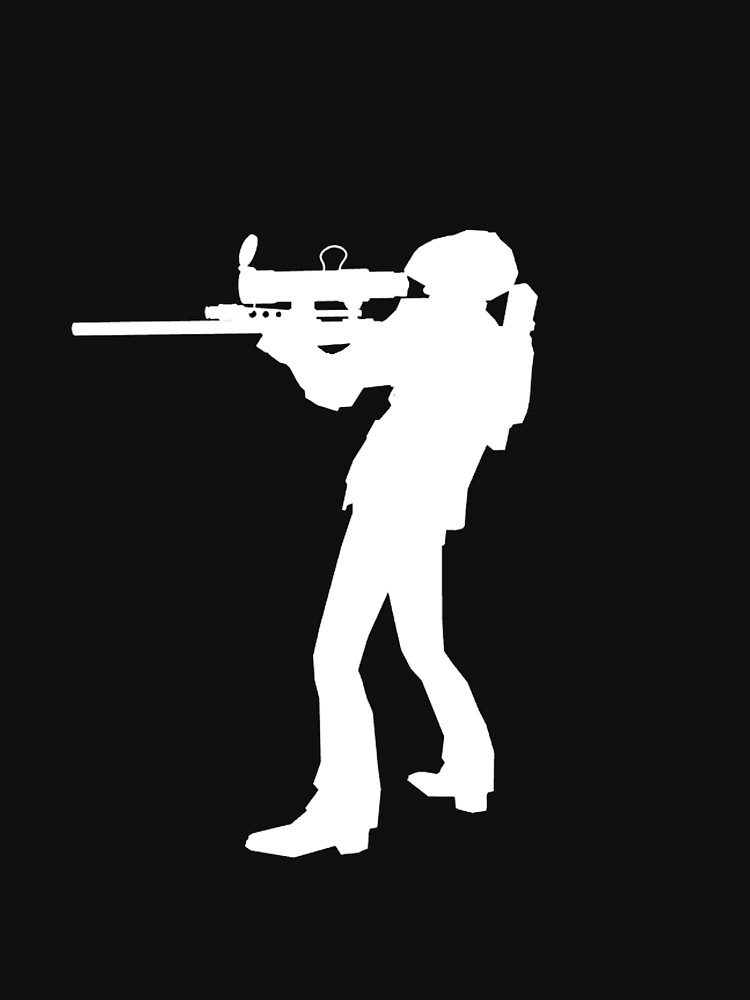 "TF2 Sniper Silhouette" Tshirt for Sale by BestGame Redbubble