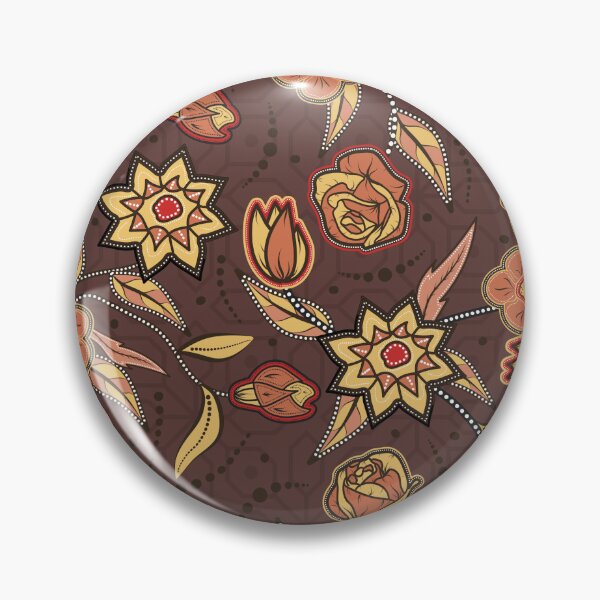 Artikelvorschau, Batik-Muster-Rosen-Blume entworfen und verkauft von OneCreativeArt.