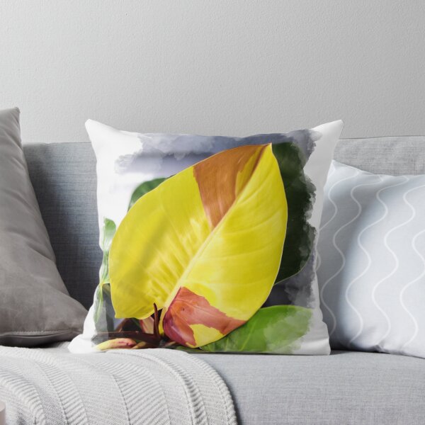 Item preview, Unique and organic photo of a Philodendron Yellow Flame designed and sold by AvonPerception.
