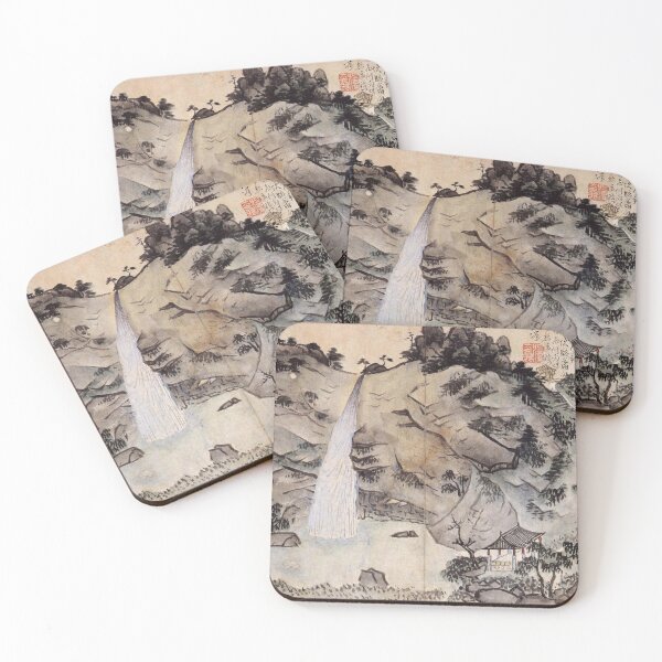 Item preview, Korean Painting Minhwa SongdoGihangchup designed and sold by tangerinemars.