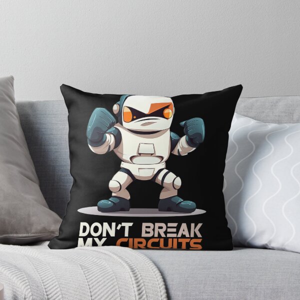 Item preview, Robot Warrior - Don't break my circuits! designed and sold by Tee-Magination.