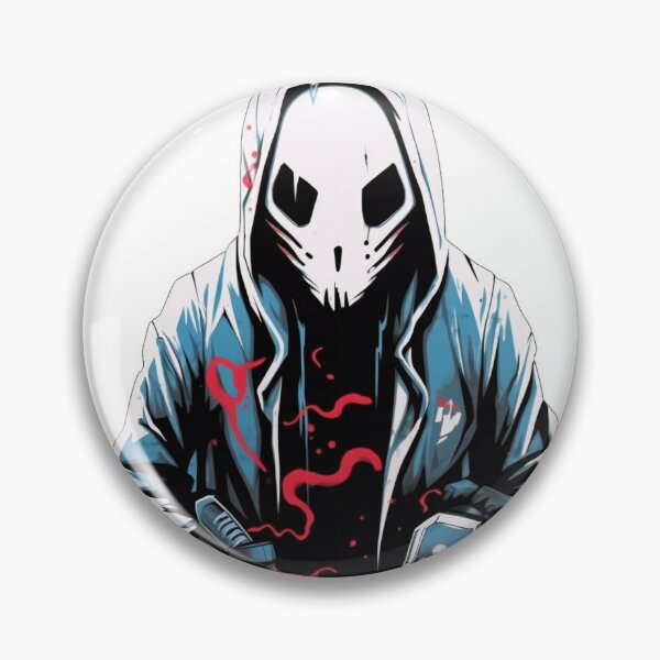 Item preview, This thrilling artwork features a cybernetic Ghostface designed and sold by nehkun.
