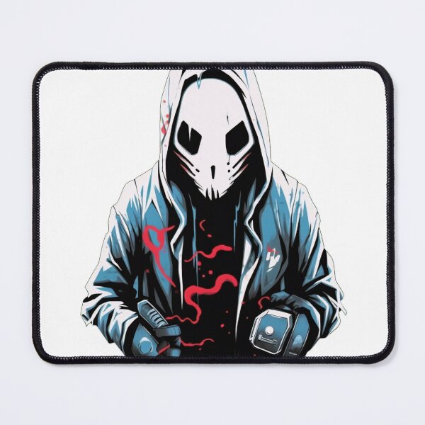Item preview, This thrilling artwork features a cybernetic Ghostface designed and sold by nehkun.