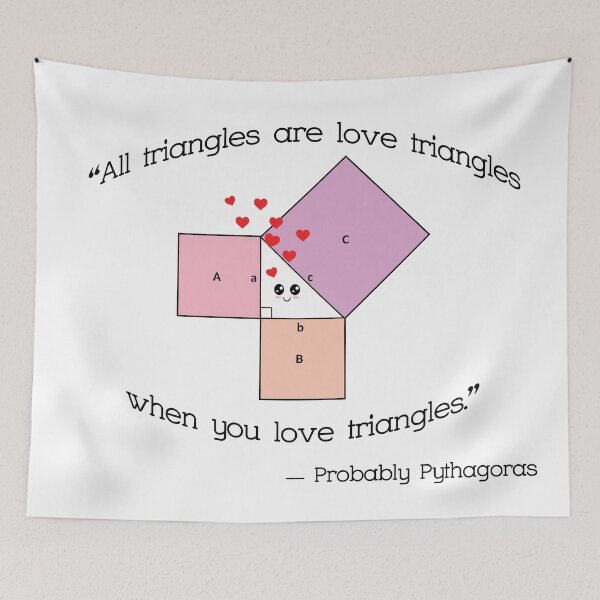 Item preview, Pythagoras' Other Theorem designed and sold by BastsTardyChild.
