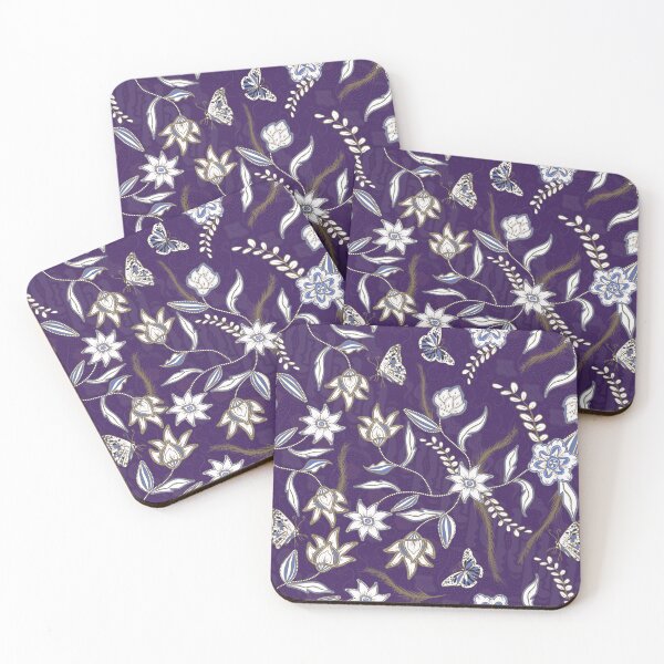 Artikelvorschau, Batik-Blume mit Schmetterlingsmuster entworfen und verkauft von OneCreativeArt.