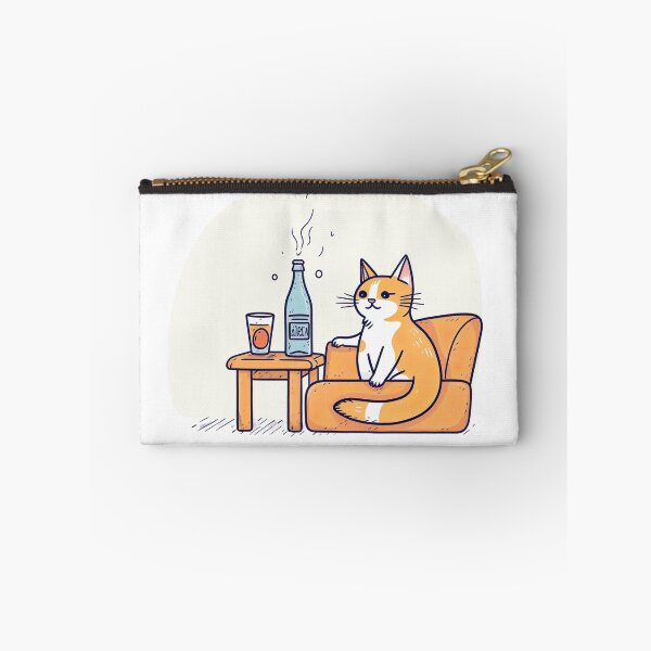 Item preview, Chilling Cat with a Drink designed and sold by Maciej Krawczyk.