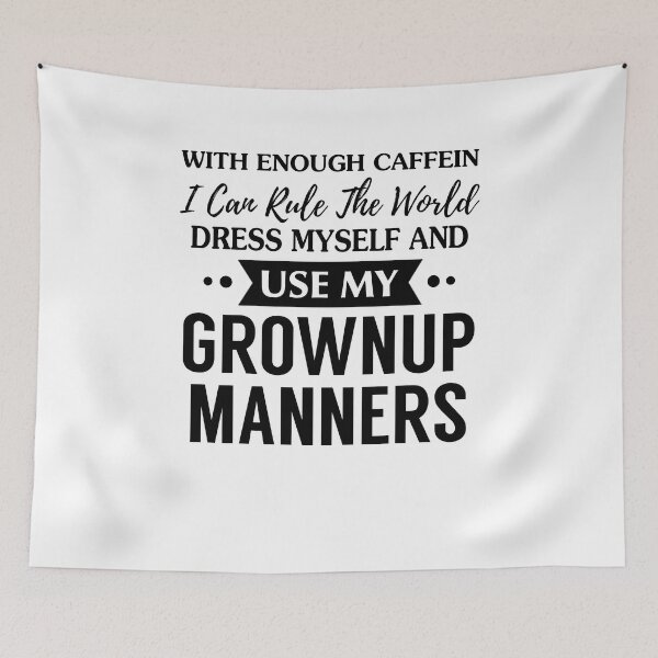 Item preview, With enough caffein i can rule the world designed and sold by smallcatvn.