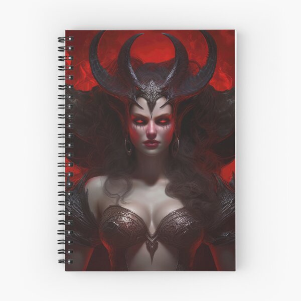 Item preview, Lilith Demon, Mythical Creature in Darkness, Gothic Fantasy Art, Mysterious and Enchanting Female Entity, Supernatural Illustration designed and sold by BotTastic.