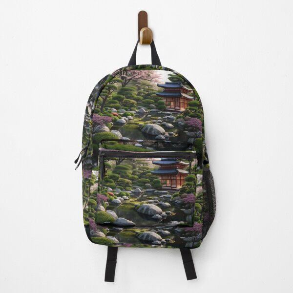 Item preview, "Traditional Japanese Garden in Hyperrealism" designed and sold by OasisOfGraphics.