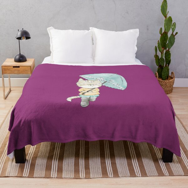 Item preview, A cute cat with a umbrella designed and sold by saqifxeniaai.
