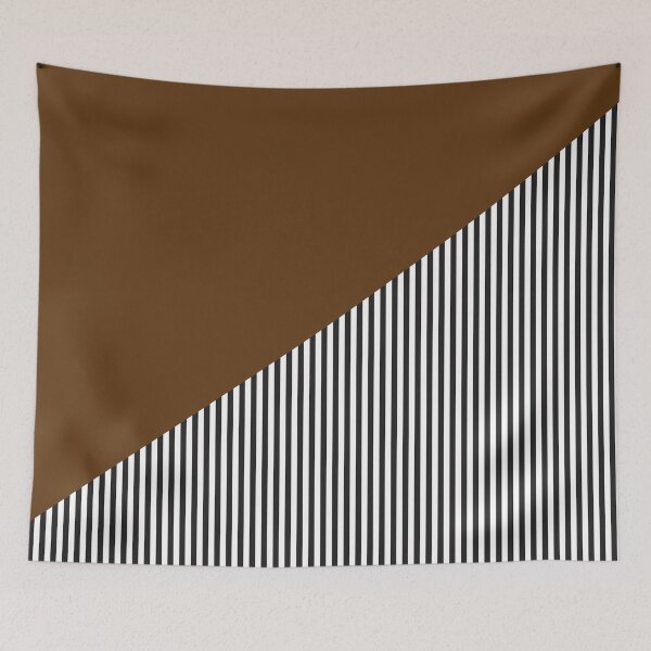 Item preview, Triangle and Stripes | Mixed Patterns | Brown and Black designed and sold by rsty11.