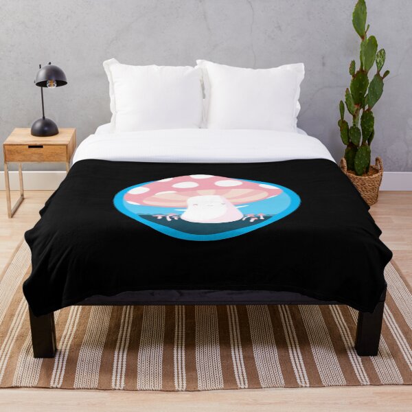 Item preview, hongo del orgullo trans (rosa sobre azul) designed and sold by plotDriving-NPC.