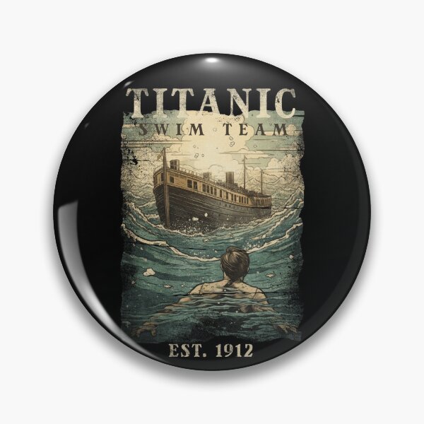 Item preview, Titanic Swim Team Established 1912 Funny RMS Titanic Gear designed and sold by DynamicDesign.