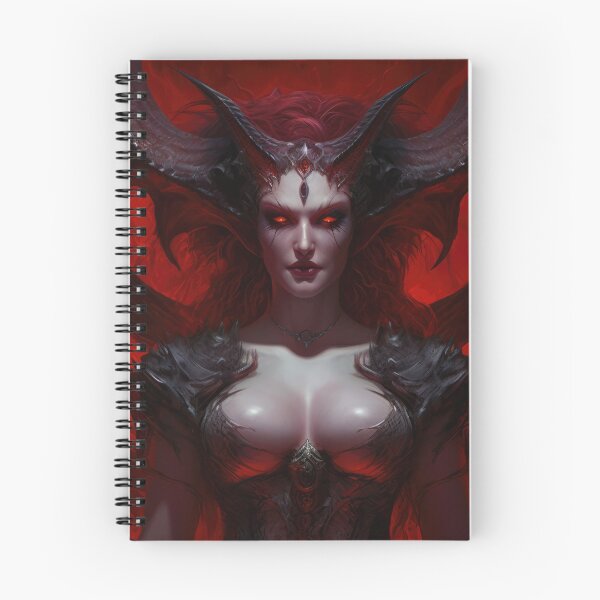 Item preview, Lilith Demon, Mythical Creature in Darkness, Gothic Fantasy Art, Mysterious and Enchanting Female Entity, Supernatural Illustration designed and sold by BotTastic.