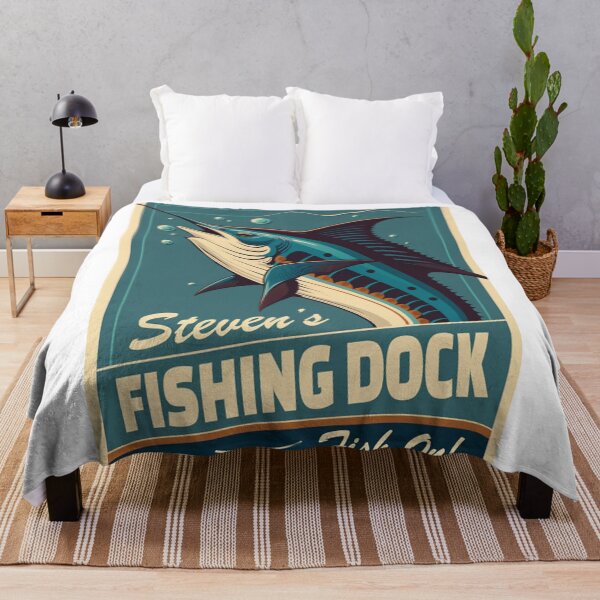 Item preview, Steven's Fishing Dock designed and sold by marthaWestfield.