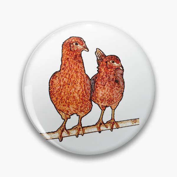 Item preview, Pullet Hens on Perch designed and sold by CannoliCritters.