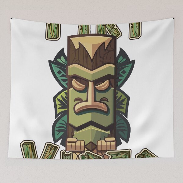 Item preview, Tiki Statue "Tiki Vibes" designed and sold by Stihl-e.