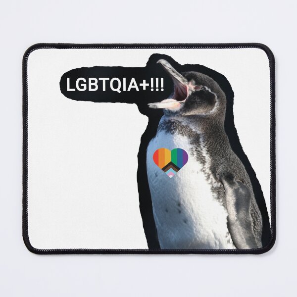 Item preview, Galapagos Penguin screams LGBTQIA+ designed and sold by SBPenguins.