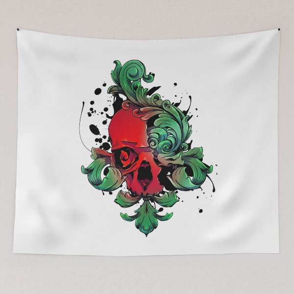 Item preview, Acanthus Skull designed and sold by PVSKI.