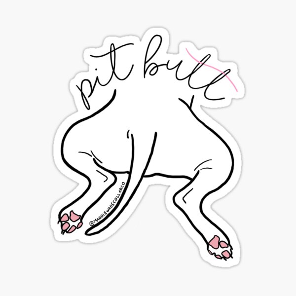 Item preview, Pit Bull Sploot designed and sold by lucydesj.
