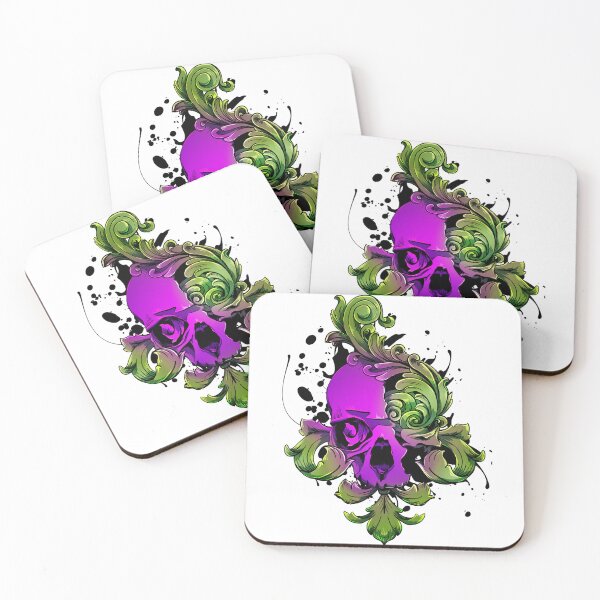 Item preview, Acanthus Skull designed and sold by PVSKI.