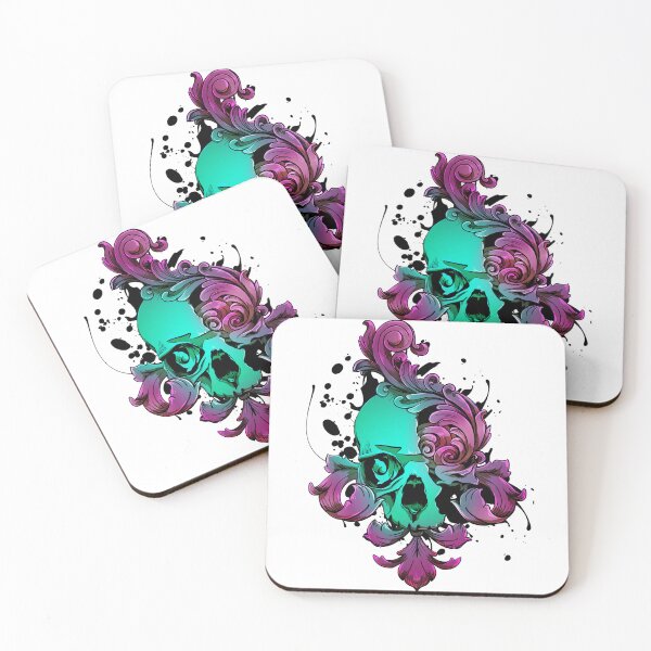 Item preview, Acanthus Skull designed and sold by PVSKI.