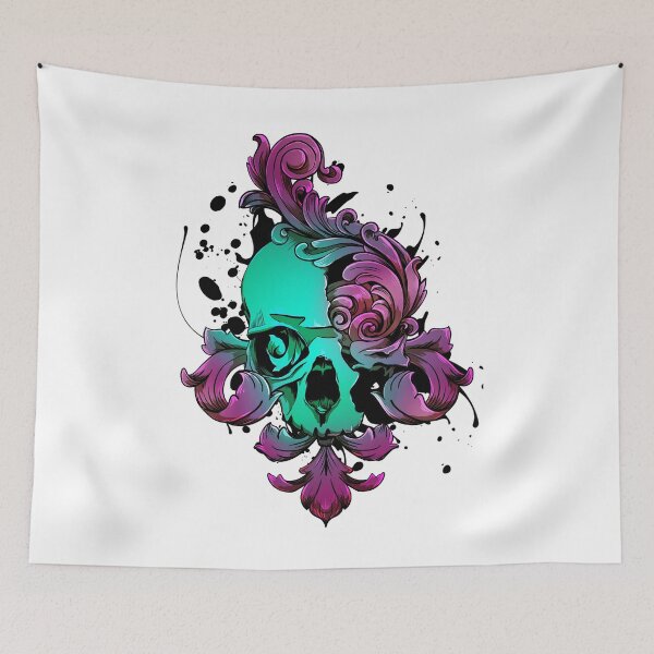 Item preview, Acanthus Skull designed and sold by PVSKI.