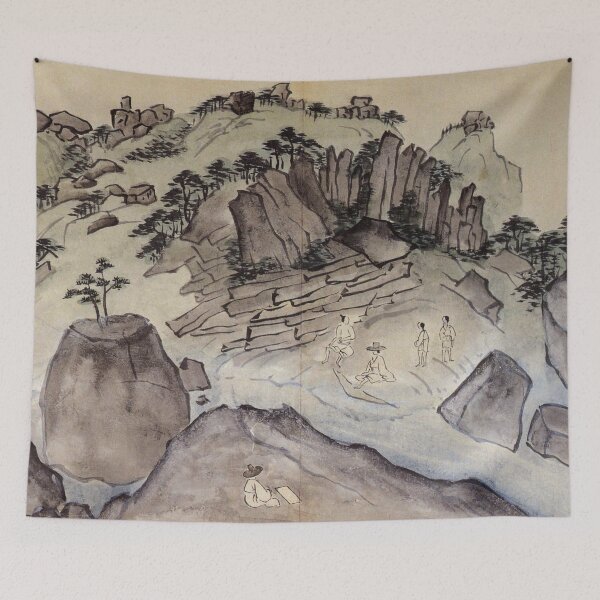 Item preview, Korean Painting Minhwa SongdoGihangchup designed and sold by tangerinemars.