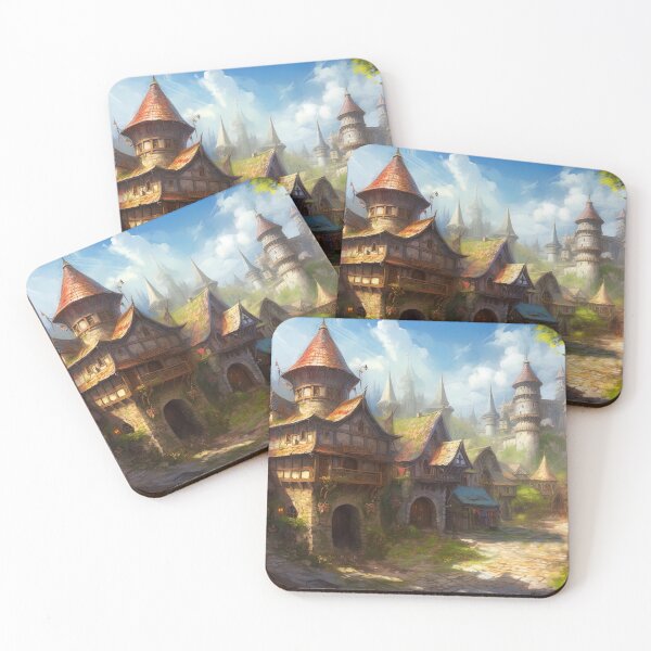 Item preview, The Ancient Village of Havenbrook designed and sold by AM FineArtPrints.