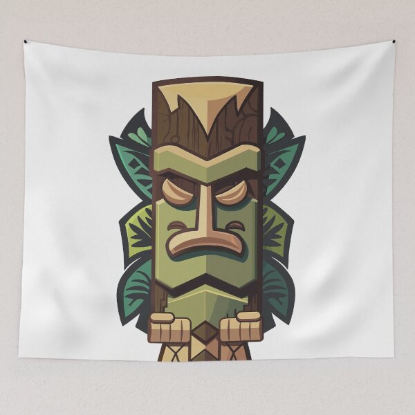 Item preview, Tiki Statue "Tiki Vibes" designed and sold by Stihl-e.