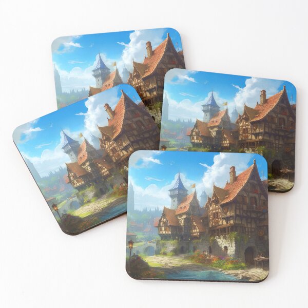Item preview, The Ancient Village of Havenbrook designed and sold by AM FineArtPrints.