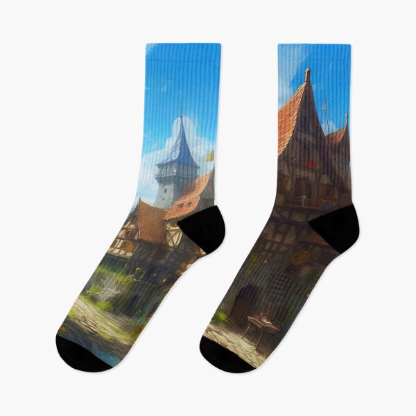 Item preview, The Ancient Village of Havenbrook designed and sold by AM FineArtPrints.