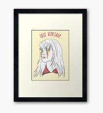 Idle Worship Framed Print