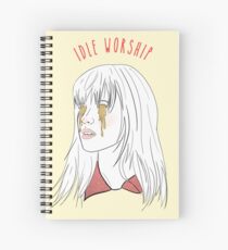 Idle Worship Spiral Notebook